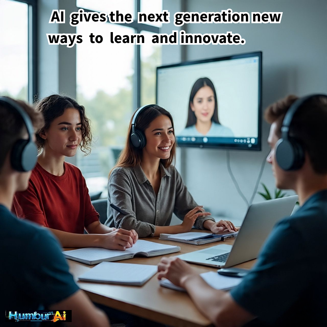 AI gives the next generation new ways to learn and innovate.